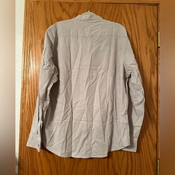 CooFandy Long Sleeve Button Down Shirt - NWT - Size XXL - Picture 4 of 11